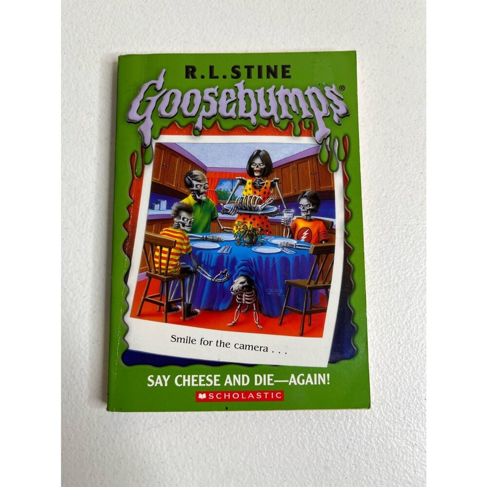 Goosebumps #44 Say Cheese And Die - Again! First Edition 1996 Paperback Book